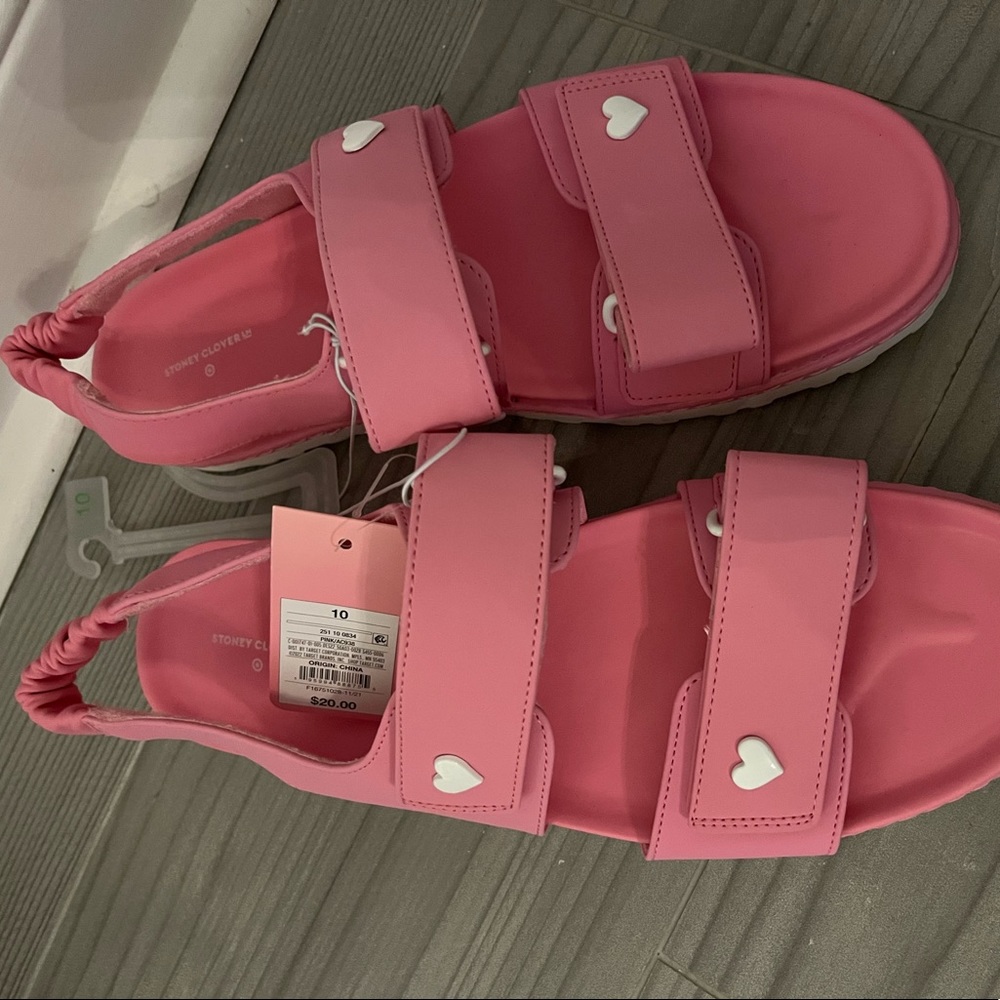 Stoney Clover for Target Pink Sandals
